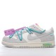 Nike SB Dunk Low Off-White Lot 36 of 50 DJ0590-107 Blue Gray Shoes
