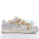 Nike SB Dunk Low Off-White Lot 37 of 50 DJ0590-105 Blue Gray Shoes