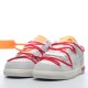 Nike SB Dunk Low Off-White Lot 40 of 50 DJ0950-103 Red Gray Shoes
