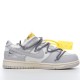 Nike SB Dunk Low Off-White Lot 41 of 50 DM1602-105 Gray Shoes