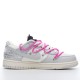 Nike SB Dunk Low Off-White Lot 45 of 50 DM1602-101 Pink Gray Shoes