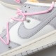 Nike SB Dunk Low Off-White Lot 9 of 50 DM1602-109 Pink Gray Shoes