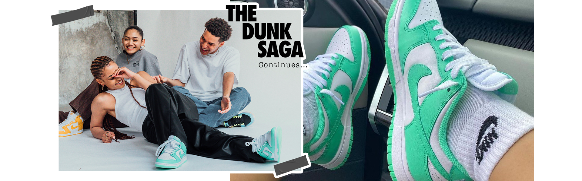 Nike SB Dunk Low Kasina CZ6501-101 green shoes for women men